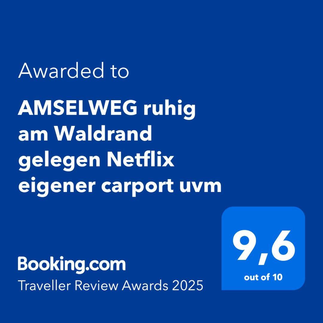 Amselweg Am Waldrand Gelegen Netflix Eigener Carport Uvm Apartman Taunusstein Kültér fotó